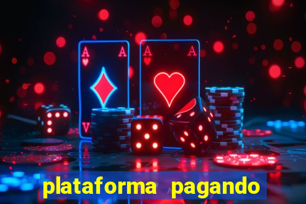 plataforma pagando no cadastro slots